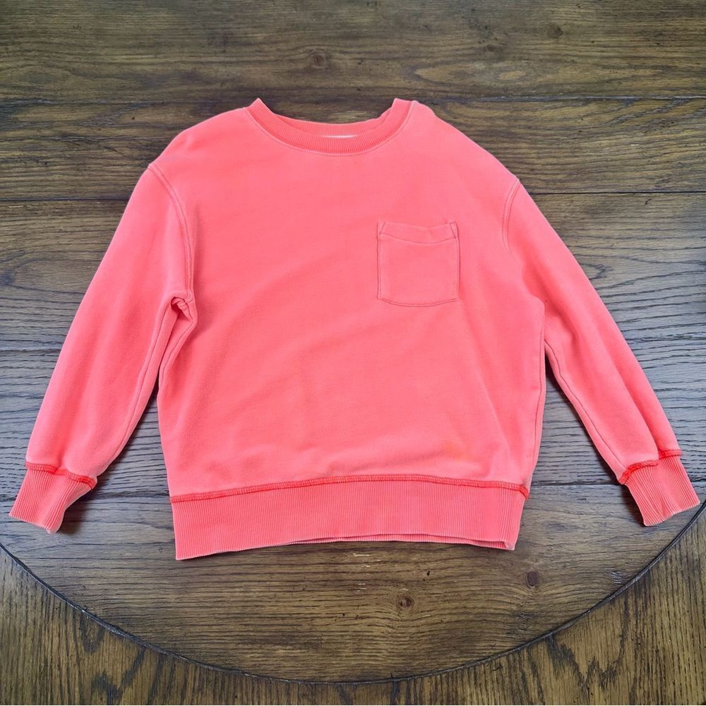 Mini Boden Orange Sweatshirt